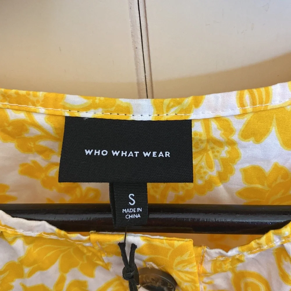 Who What Wear Sunshine floral dress Target NWT - Picture 2 of 2